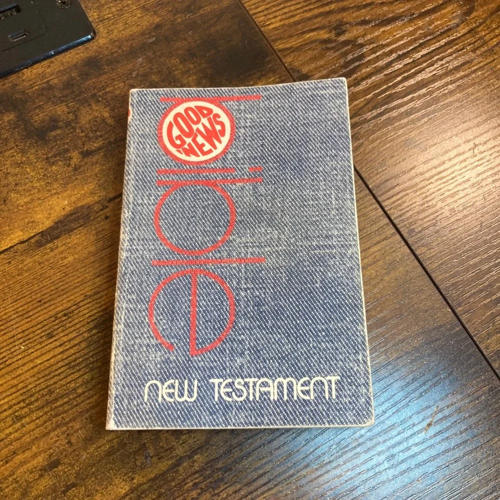 Good News Bible New Testament Jeans Nelson Vintage Pocket Edition